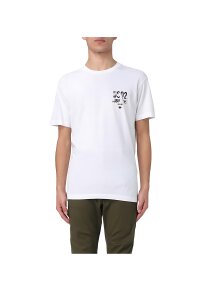 Dsquared2 T-Shirt Ceresio 9 Logo Weiß Herren
