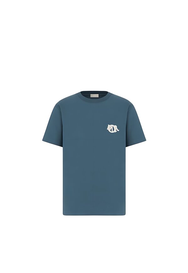 Dior Charm T-Shirt Blau