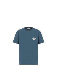 Dior Charm T-Shirt Blau