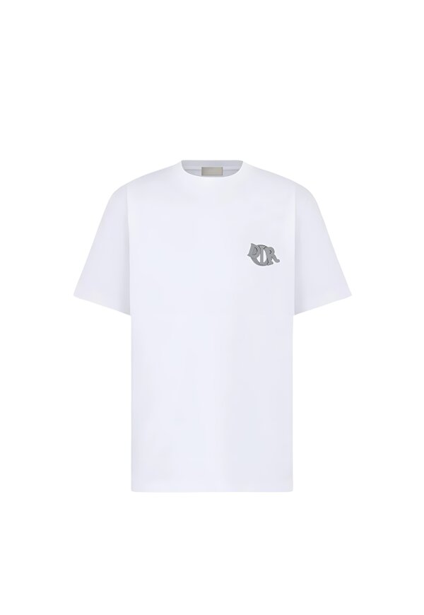 Dior Charm T-Shirt Weiß Herren