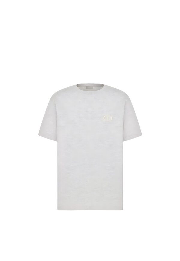 Dior CD Icon T Shirt Grau Herren