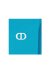 Dior CD ICON Logo Blau