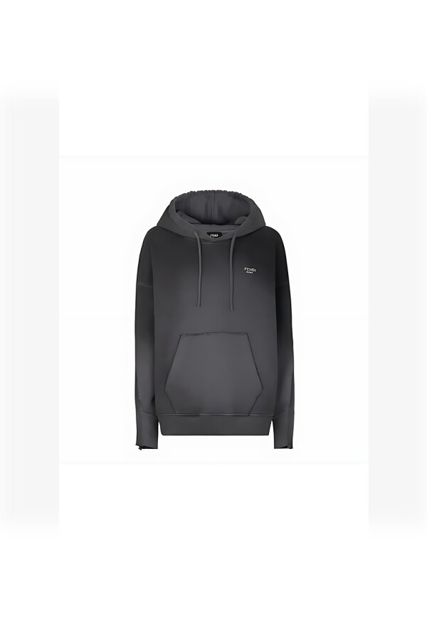 Fendi Logo Sweatshirt Grau