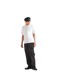 Prada Re-Nylon T-Shirt Weiß