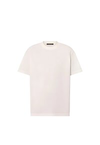 Louis Vuitton Damier Cotton Pique T-Shirt Weiß