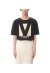 Valentino Garavani Logo Print T Shirt Schwarz Herren