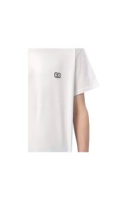Valentino V Logo Patch T-Shirt Weiß