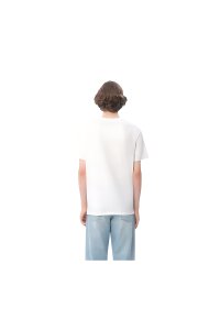 Valentino V Logo Patch T-Shirt Weiß