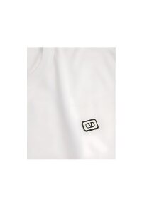 Valentino V Logo Patch T-Shirt Weiß