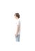 Valentino V Logo Patch T-Shirt Weiß