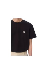 Valentino T-Shirt mit VLogo Patch Schwarz
