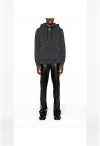 Courrèges stonewashed Pullover Grau