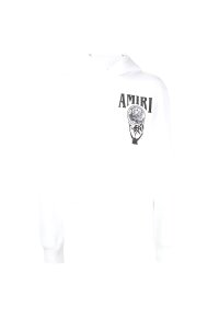 Amiri Logo Print Pullover Weiß