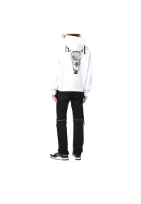 Amiri Logo Print Pullover Weiß