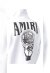 Amiri Logo Print Pullover Weiß