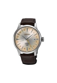 SEIKO PRESAGE Mod. COCKTAIL AUTOMATIC - LEATHER, CREAM...