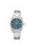 Seiko Damenuhr silber blau SUR531P1
