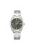Seiko Classic Damenuhr silber grün SUR533P1