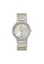 Seiko Solar Damenuhr silber gold SUP469P1