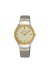 Seiko Classic Damenuhr silber gold SUR550P1