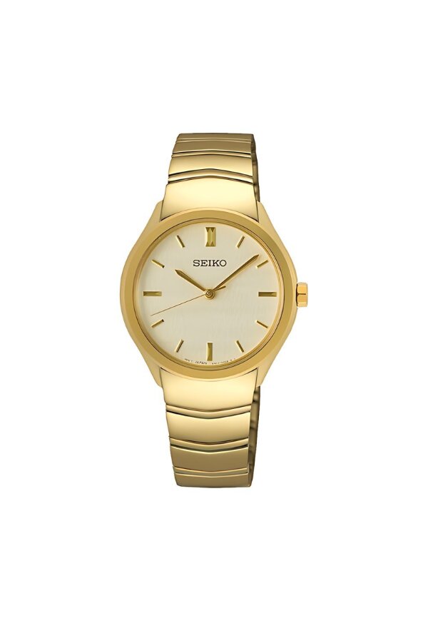 Seiko Clkassic Damenuhr gold SUR552P1