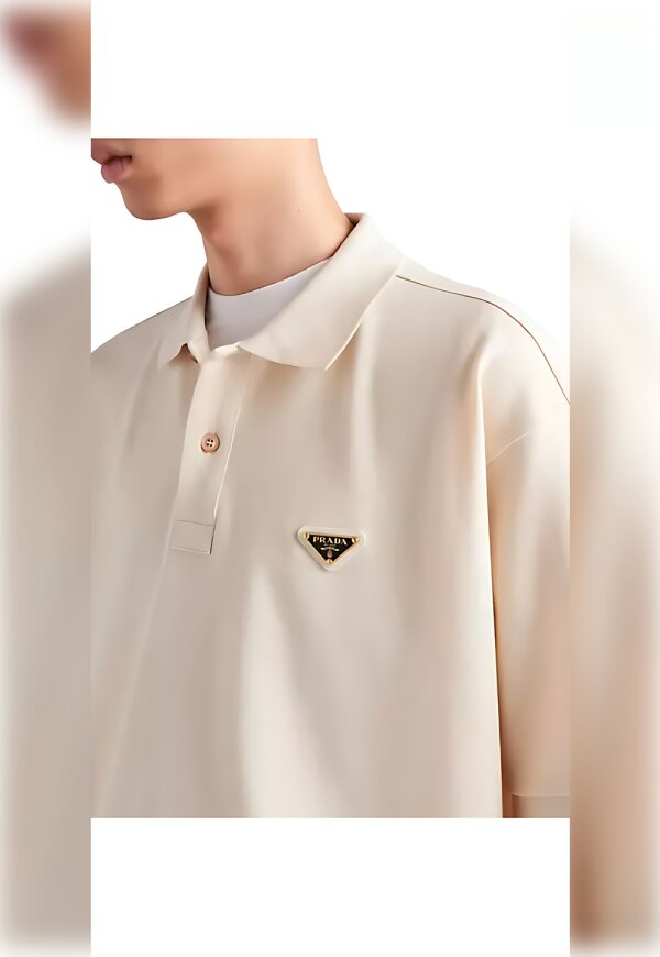Prada Polo Shirt Beige