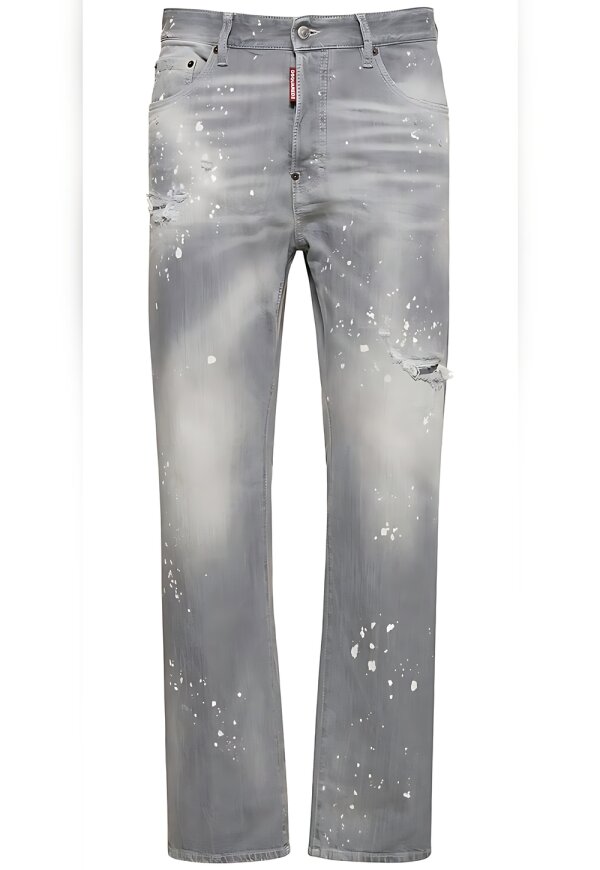 Dsquared2 Jeans Grau aus Baumwolldenim