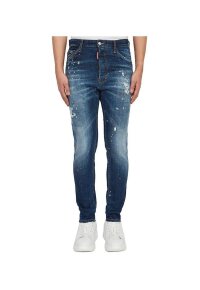 Dsquared2 Distressed Paint Splatter Denim Jeans Herren