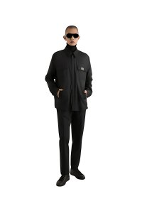 Dolce & Gabbana Hemd mit Logoplakette Schwarz