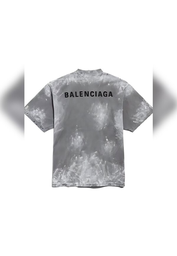 Balenciaga T-Shirt Grau Herren