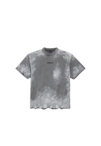 Balenciaga Back Print T Shirt Medium Fit Grau Unisex