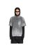 Balenciaga Back Print T Shirt Medium Fit Grau Unisex