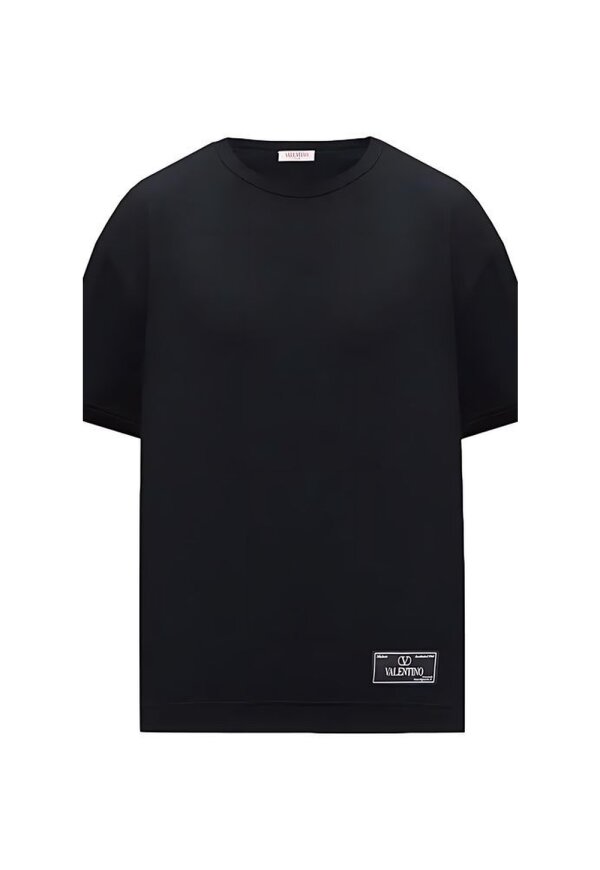 Valentino T-Shirt mit Logo mit Print S