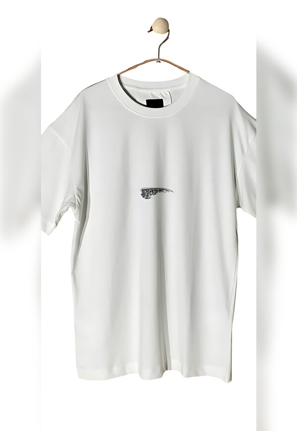 Givenchy Flügel Print T-Shirt Weiß