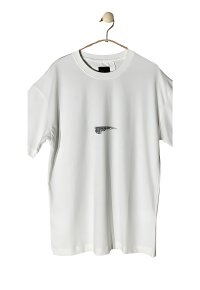 Givenchy Flügel Print T-Shirt Weiß Herren