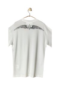 Givenchy Flügel Print T-Shirt Weiß Herren