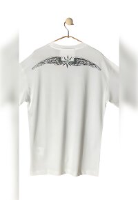 Givenchy Flügel Print T-Shirt Weiß