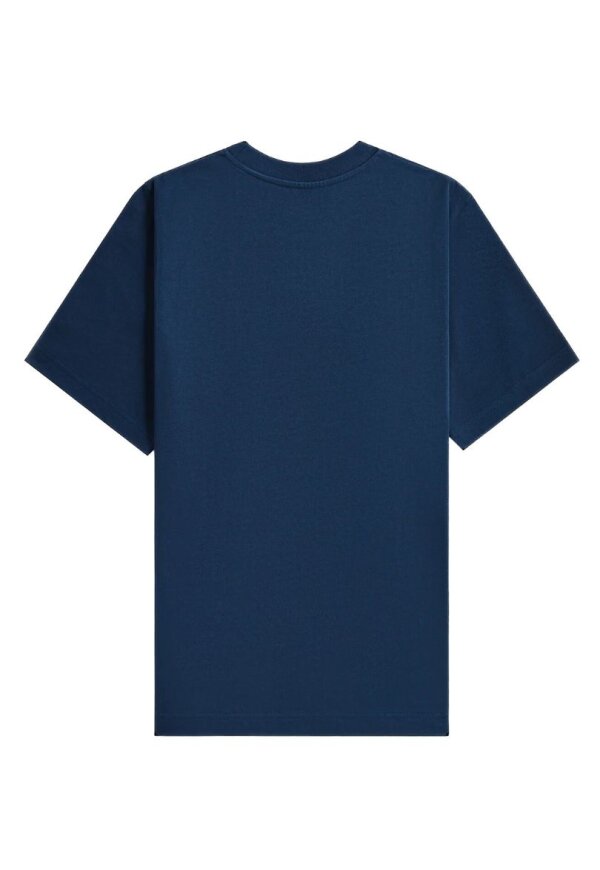 Casablanca T-Shirt Blau Logodruck