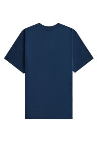 Casablanca T-Shirt Blau Logodruck