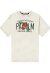 Palm Angels T-Shirt mit Logo Print Weiß