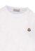 Moncler T-Shirt Weiß mit Logopatch