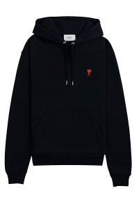 Ami Sweatshirt Schwarz mit Kapuze