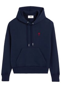 Ami Sweatshirt Blau mit Kapuze