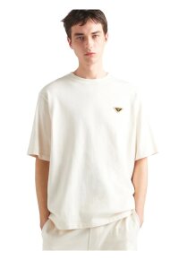 Prada T-Shirt mit Logo Emblem