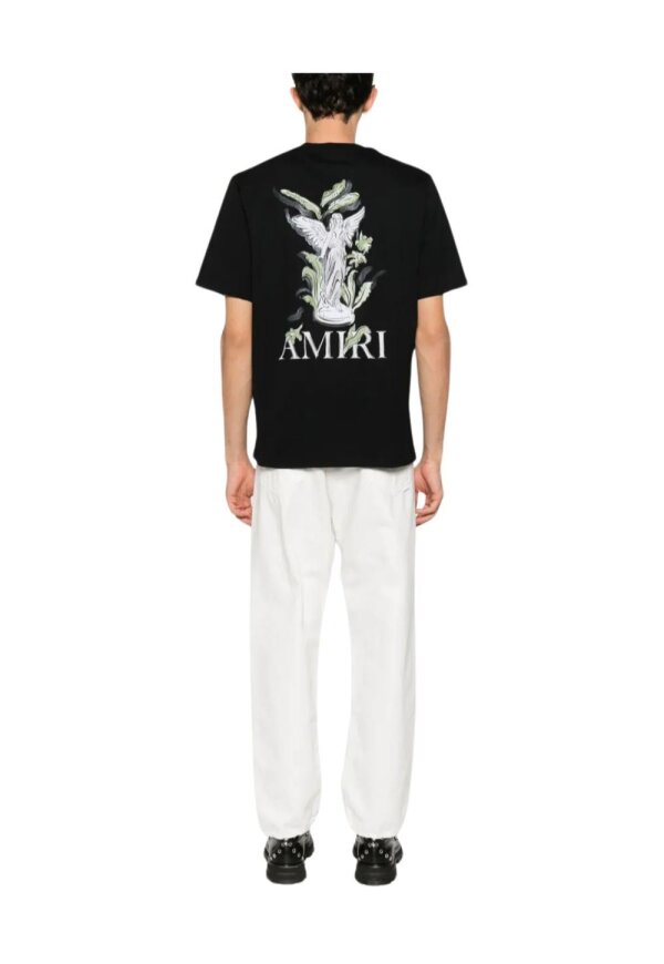 Amiri Garden Print T-Shirt Schwarz