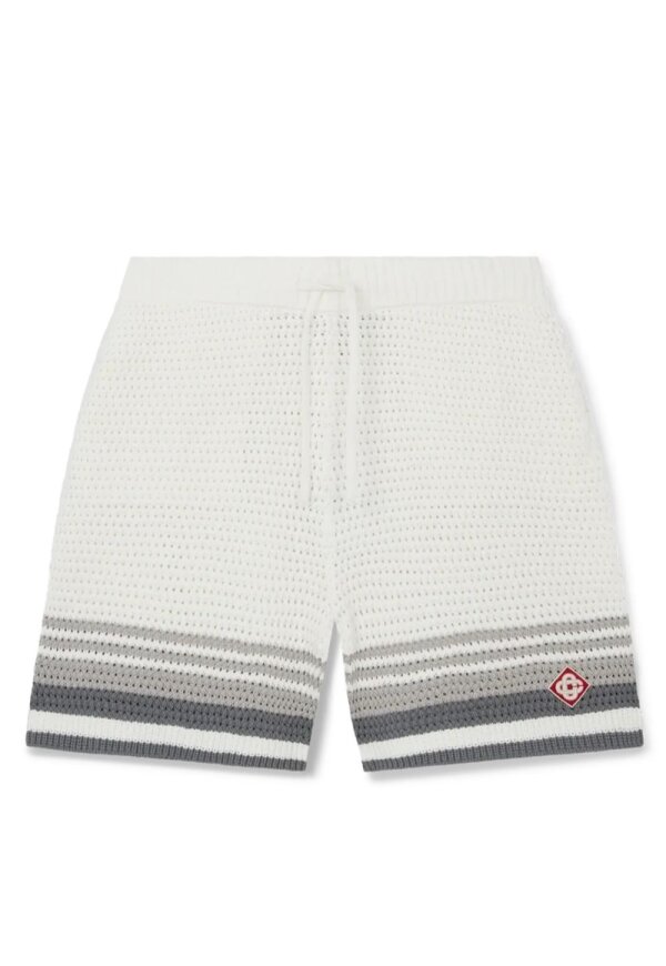 Casablanca Tennis Crochet Shorts