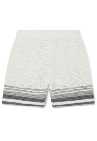 Casablanca Tennis Crochet Shorts