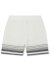 Casablanca Tennis Crochet Shorts Herren weiß