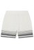 Casablanca Tennis Crochet Shorts