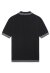 Casablanca Trim Bounce Polo Shirt Schwarz
